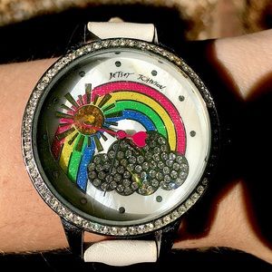 🌈BETSEY JOHNSON Sparkly Watch🌞